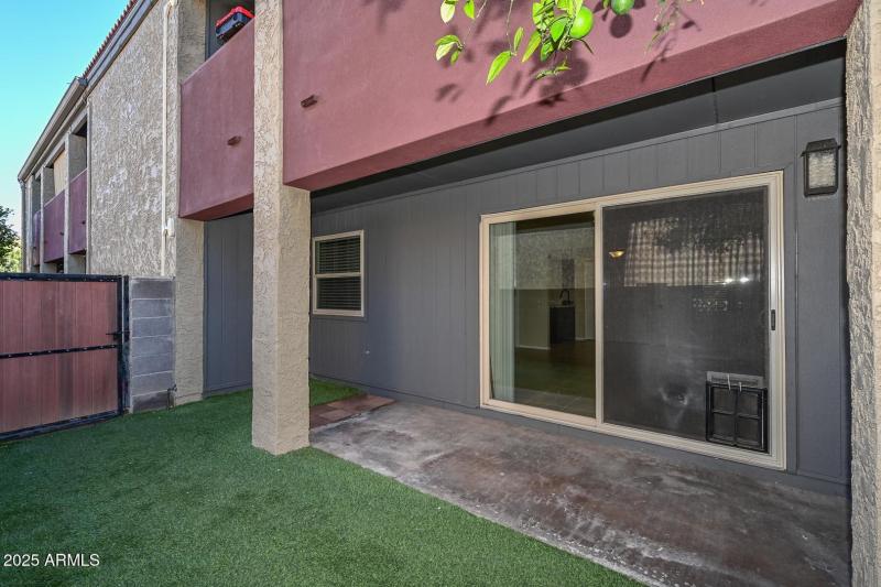 Gate/exit from back patio