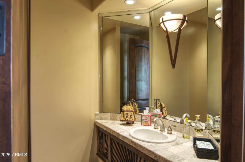 Spacious Convenient Powder Room