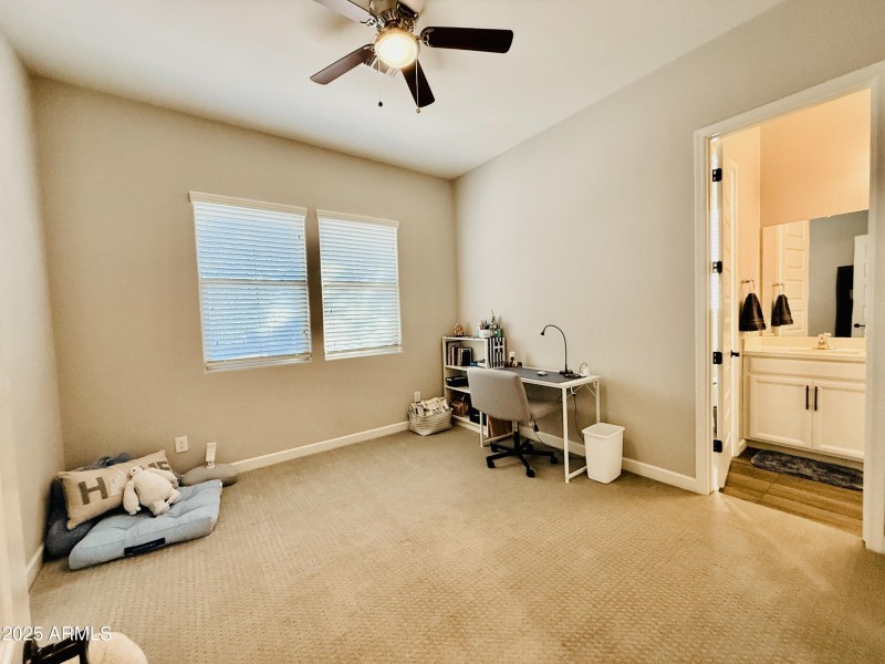 Guest Bedroom With Fan
