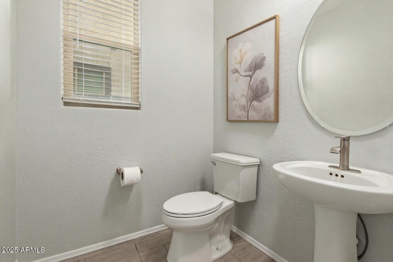 Powder Room Staged