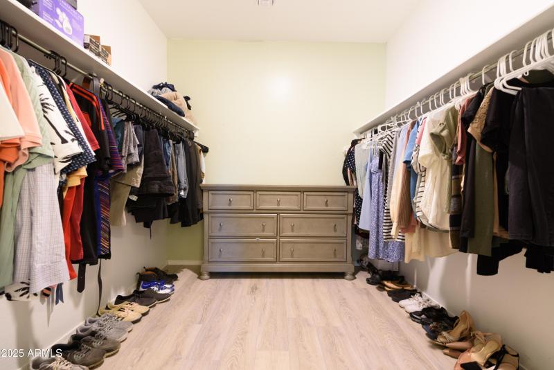 Owner's Downstairs Walk in Closet
