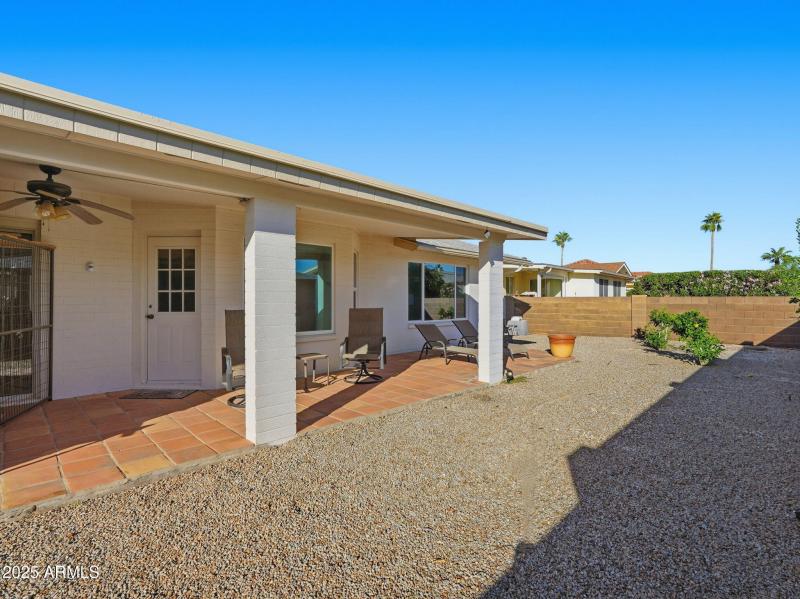 South-Facing Backyard