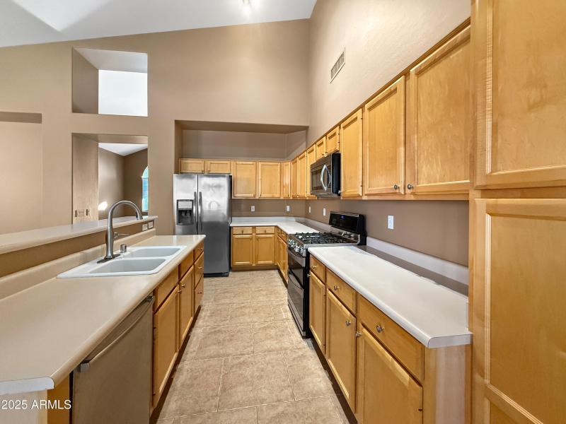 Kitchen with Ample Cabinet Space