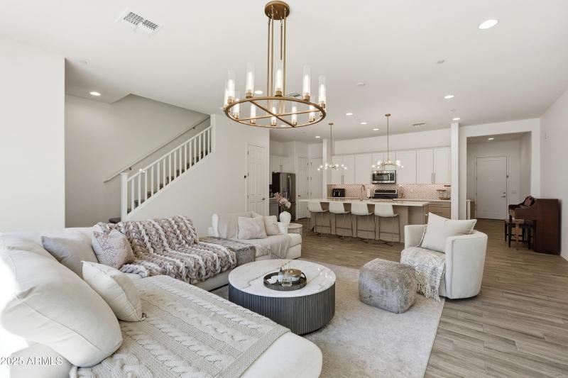 Designer lighting throughout