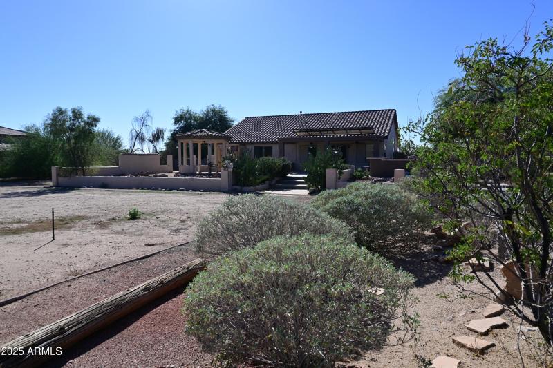 Backyard with Mountain Views