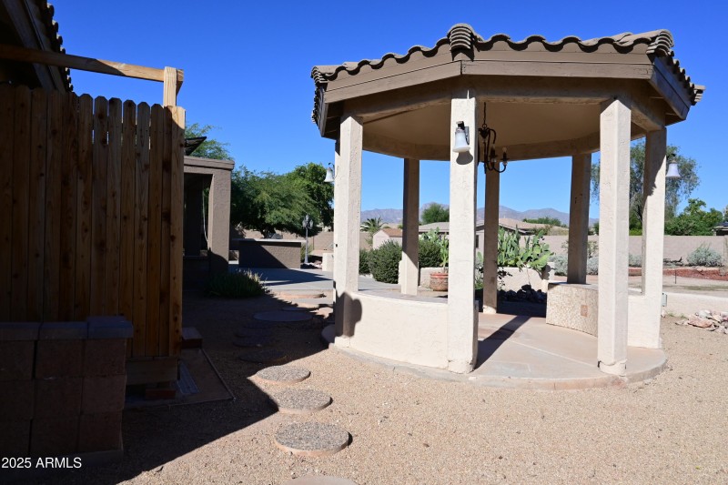Custom Gazebo with Lighting