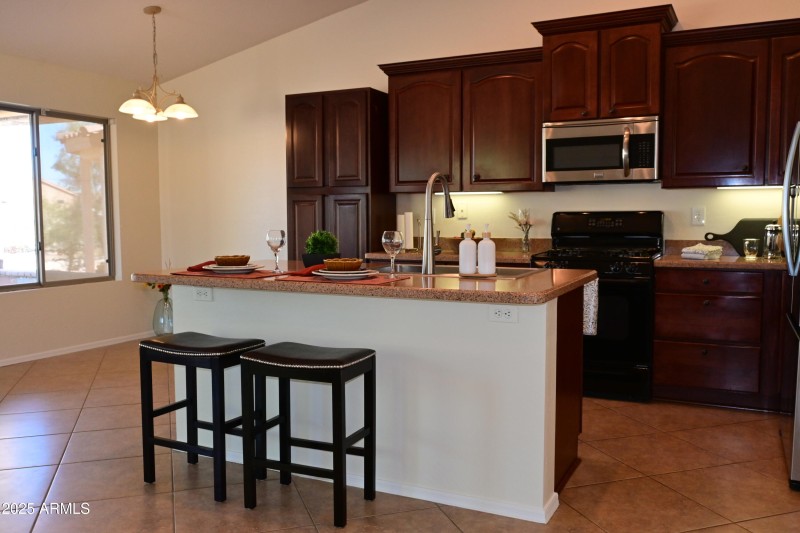 Kitchen with Stainless Appliances