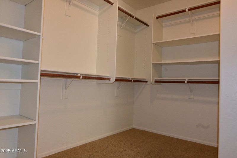 Walk-In Closet with Built-Ins