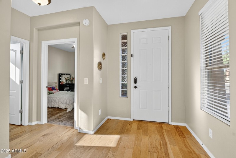 Entry & 1st floor bedroom