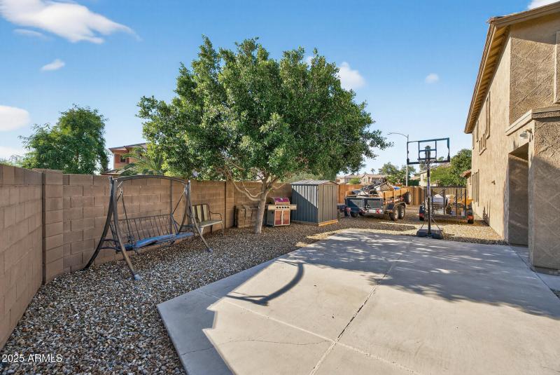 Sports Court & RV gate