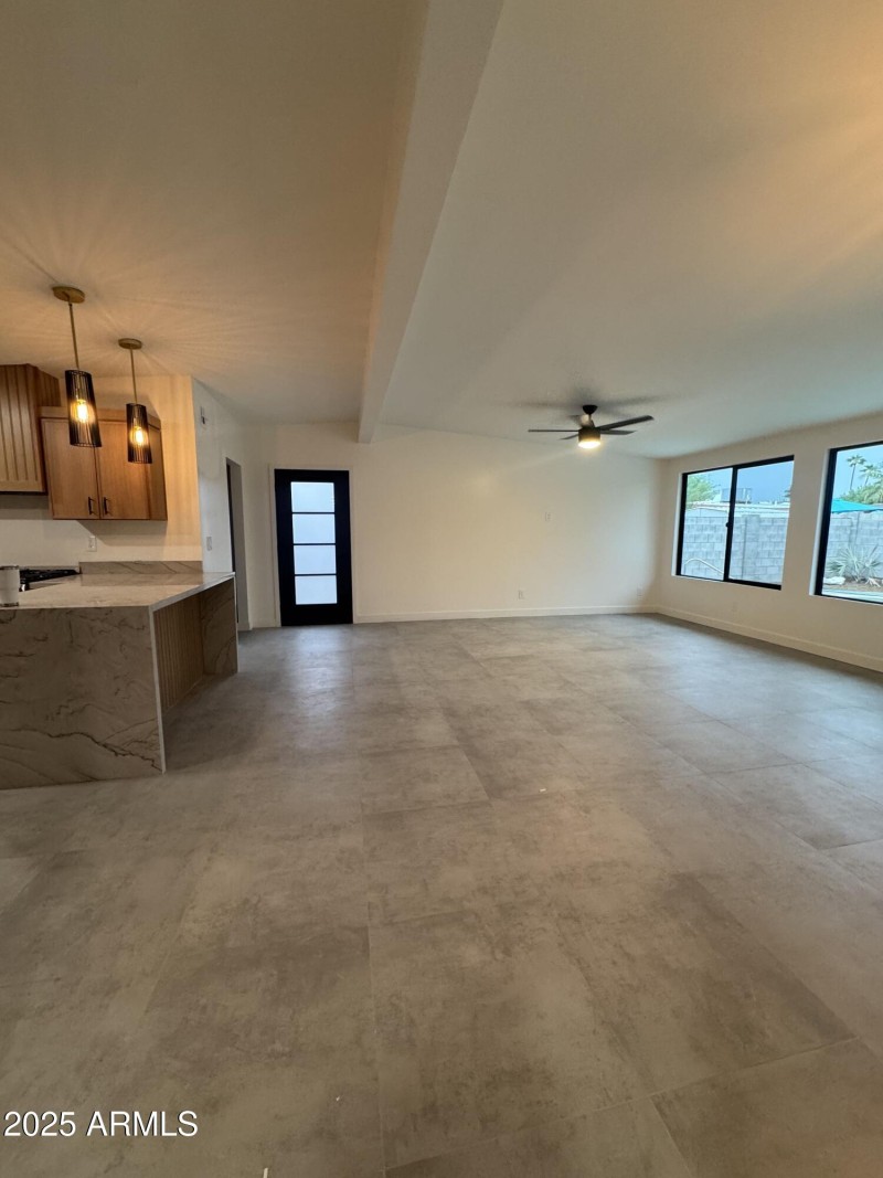 Family:Breakfast bar from Dining area