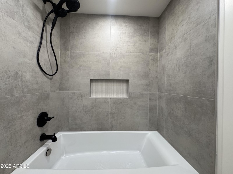 Hall Bath Tub:Shower