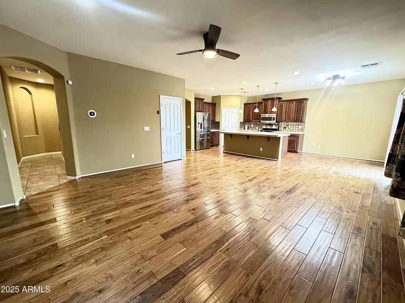 OPEN CONCEPT FAMILY ROOM/ KITCHEN