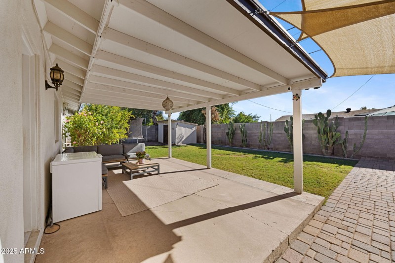 Large Covered Patio