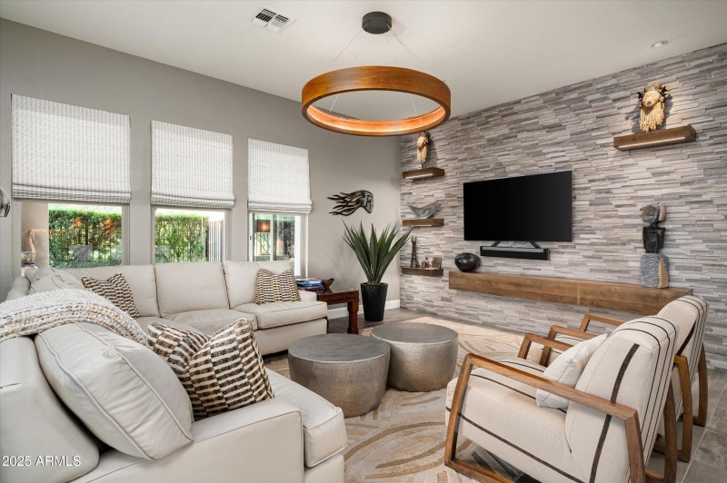 Custom Entertainment Wall