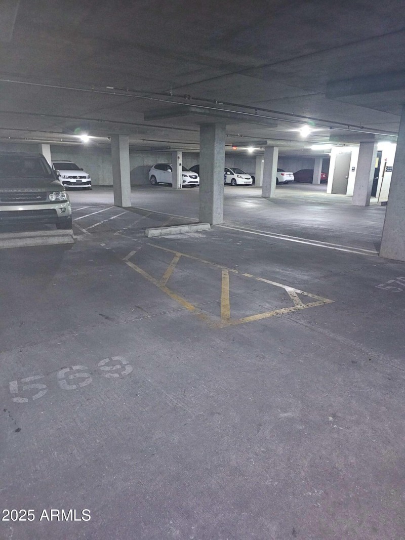 Garage Spaces Close to Elevator