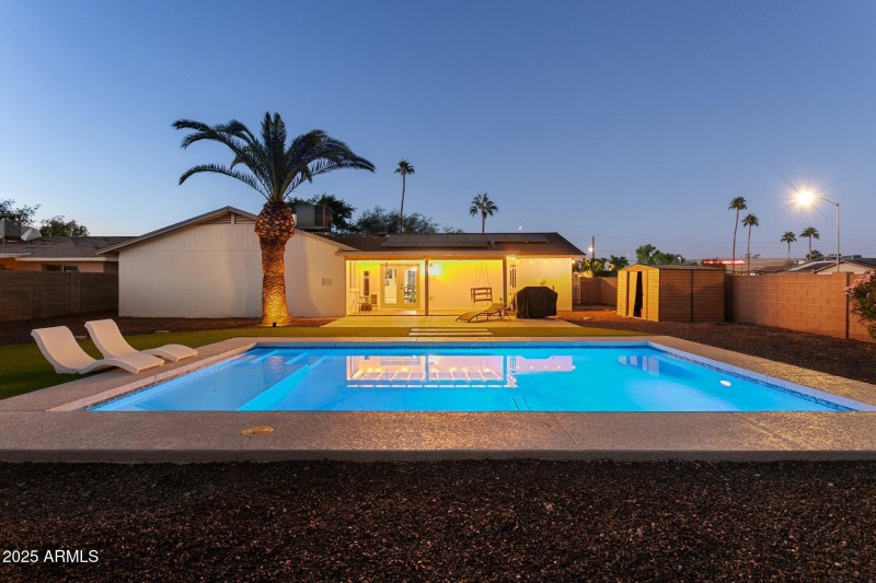 Night lighting is dialed in