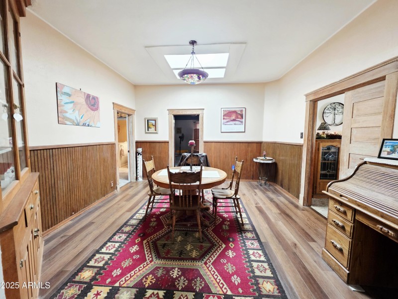 Dining room view from kitchen