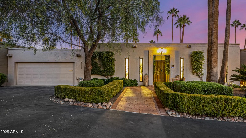 Front Elevation Evening