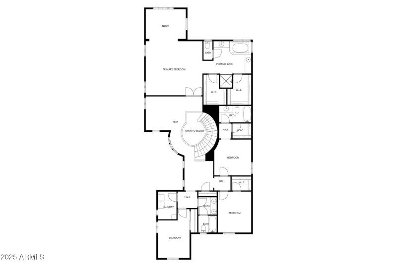 Second Floor Floorplan.
