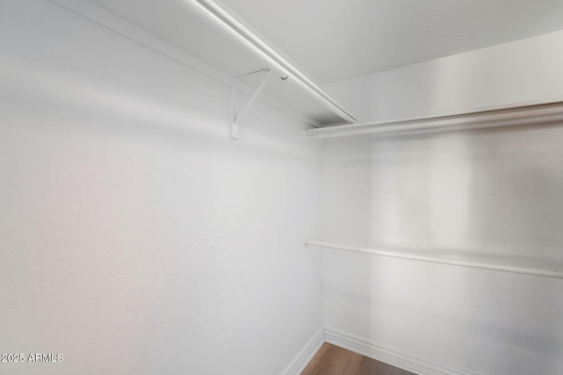 MASTER BEDROOM WALK IN CLOSET