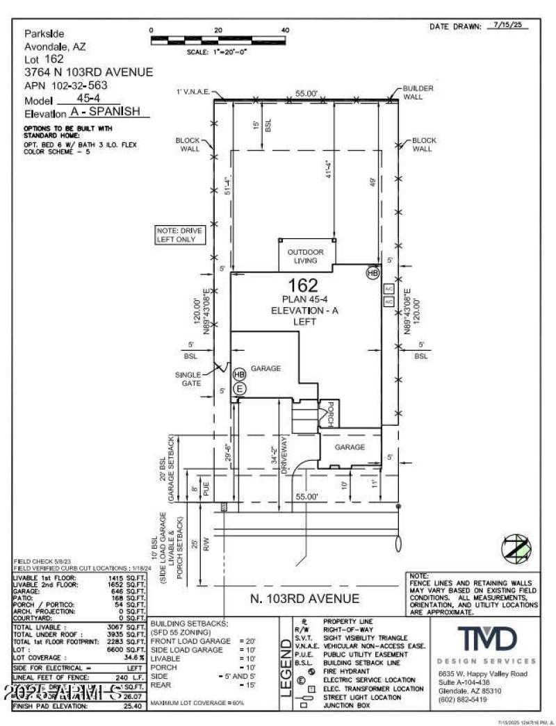 Plot Plan