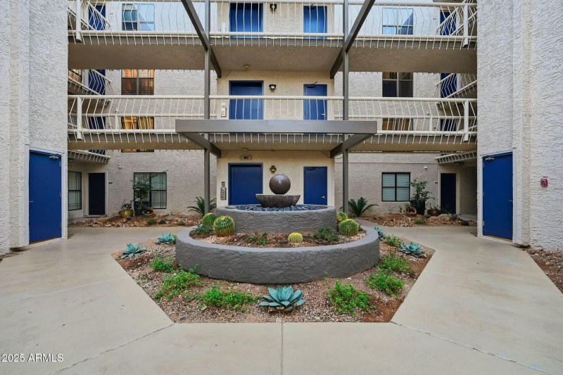 Building One Courtyard