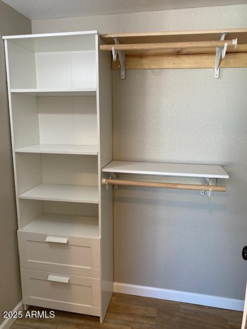 Mission walk in closet