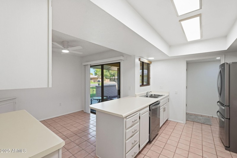 Kitchen and dining nook
