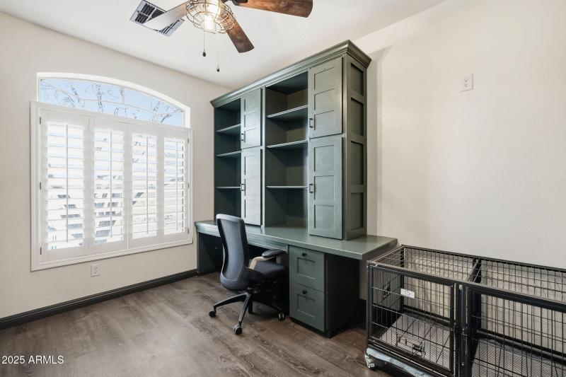 Bedroom 2 w/Built in Desk