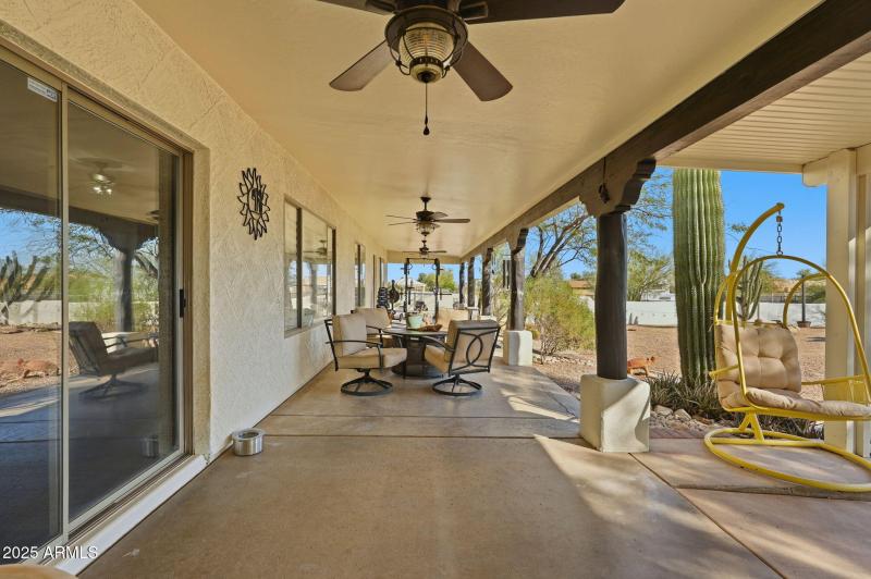 Extended Covered Patio