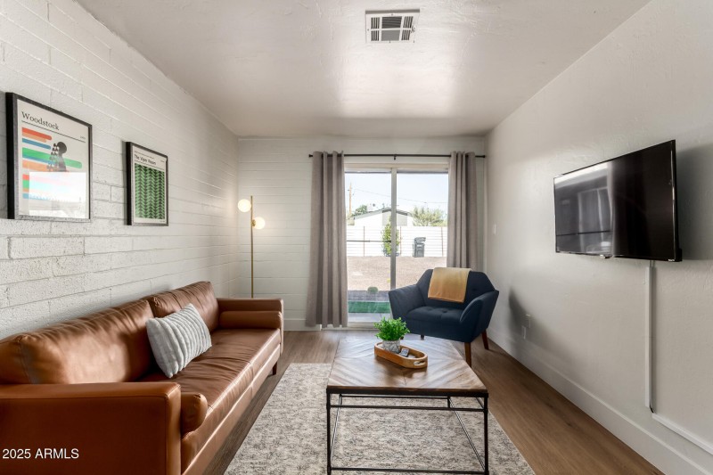 1 Bedroom Unit Living