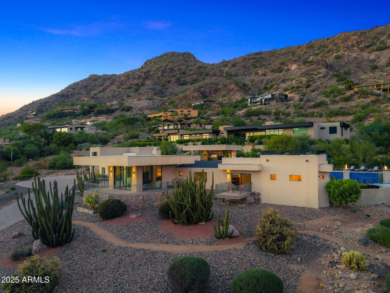 56front of property_aerial twilight2