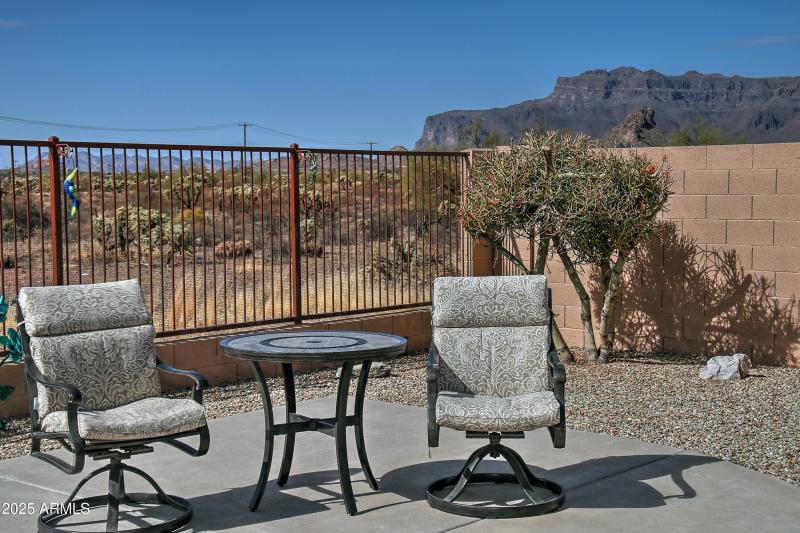 A lot of space for entertaining