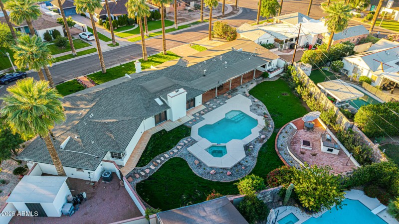 Double Lot Aerial