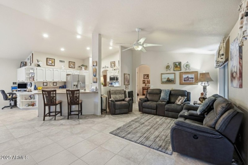 Living Room & Kitchen