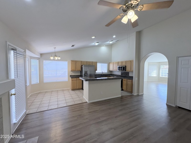 Kitchen and great room