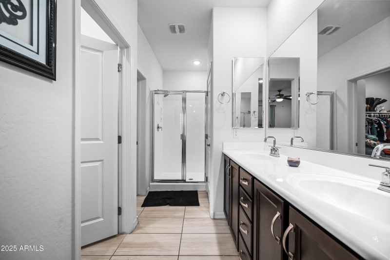 Primary Bathroom Walk-In Shower