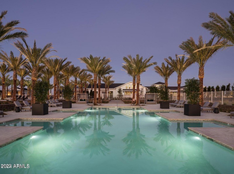 one of 3 community pools