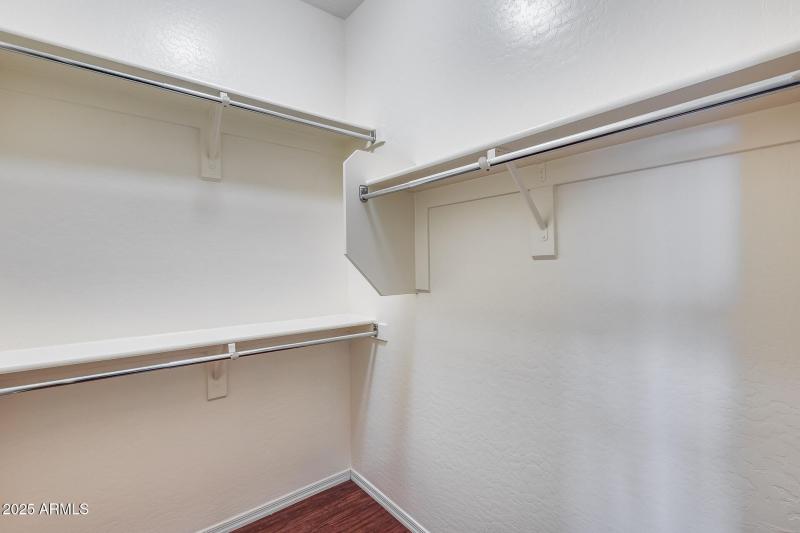 Master Bedroom Walk-in Closet