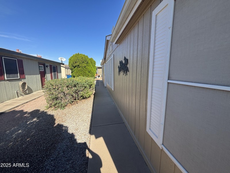 Side of House Has a Door