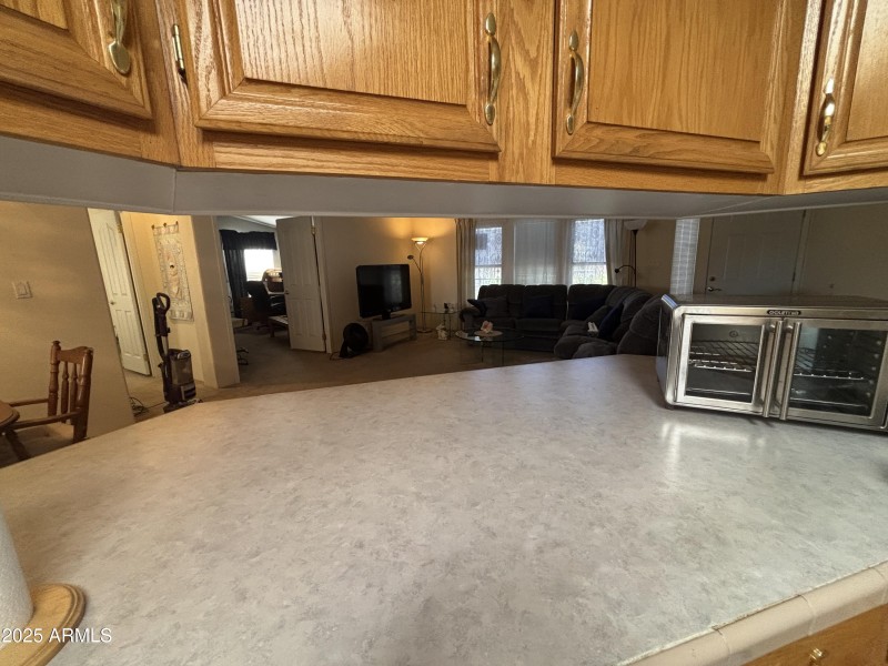 Kitchen to Living Room View