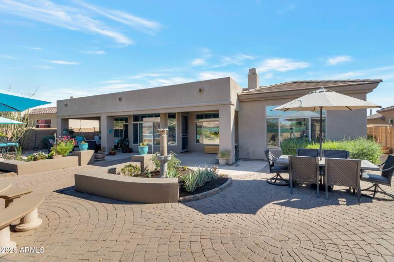 33572 N 79th Way backyard view southward