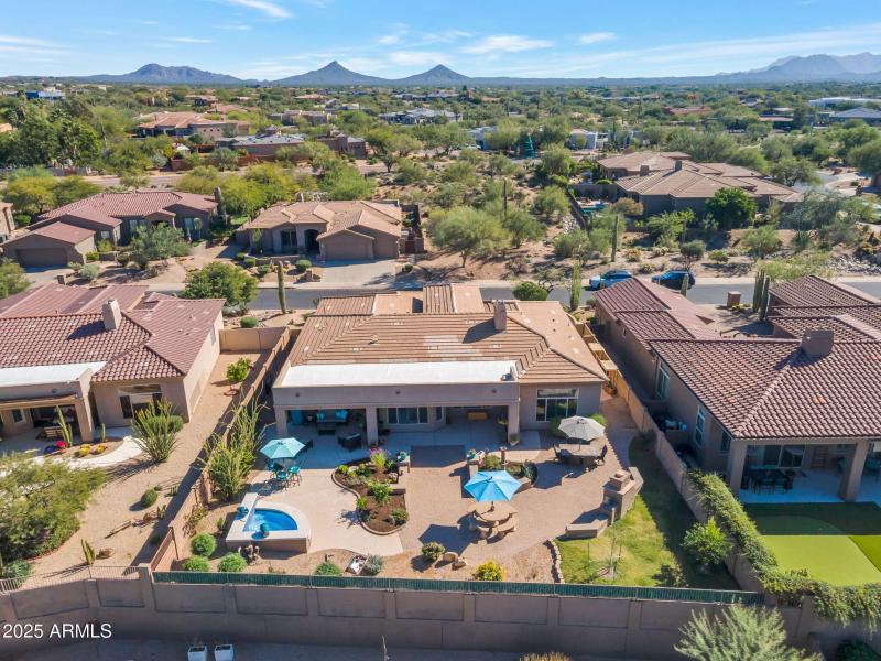 33572 N 79th Way Drone backyard