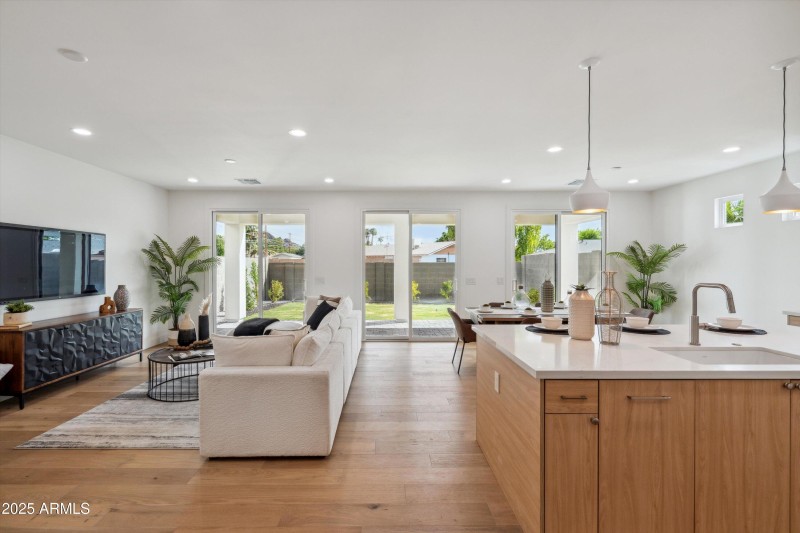 12-Living Room and Kitchen