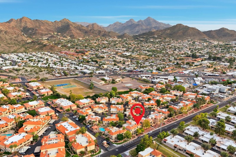 Ariel View of the Development