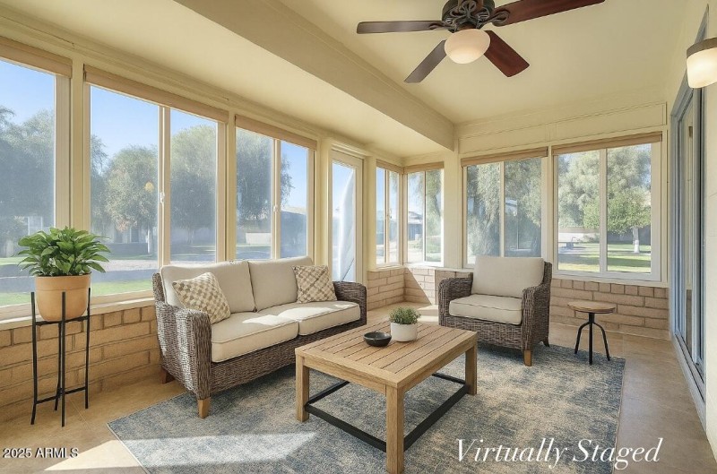 Virtually Staged AZ Room