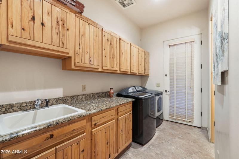 laundry room and half bath