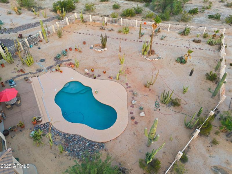 wrought iron view fence