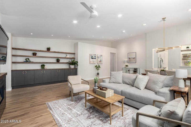 OPEN FLOOR PLAN + VAULTED CEILINGS